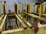 Con-Vey  Stick Placer for green lumber automatic Package Stacker